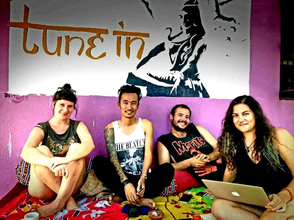 Bunkd Hostel, Anjuna Exteriör bild