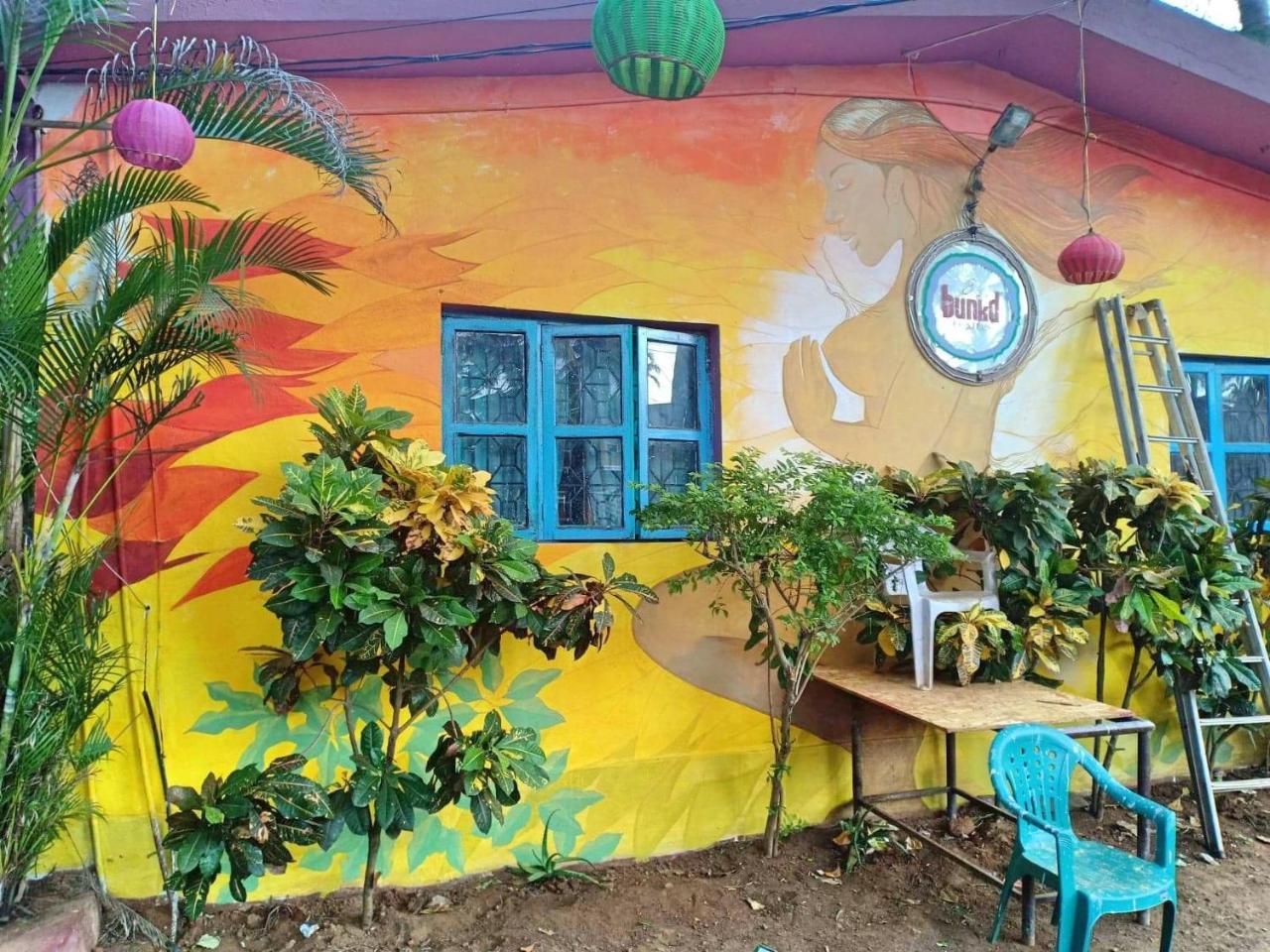 Bunkd Hostel, Anjuna Exteriör bild